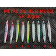 METAL JIG HELIX ( ANCHOR MODEL) 8.5cm 30gram/ Metal Jig Fishing Jig Jigging Lure