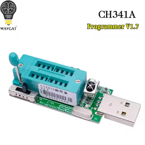 WAVGAT CH341A Programmer V1.7 1.8V Level Shift W25Q64FW W25Q128FW Gd25LQ64