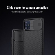 三星 Samsung Galaxy A51 - Nillkin 黑鏡系列 手機硬殼 保護鏡頭滑蓋設計 保護套 CamShield Case &amp; Silde Cover for Camera Protection