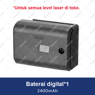 Tomati kapasitas besar Baterai Laser 2400ma setelah LaserLithium habisDigital Display Tingkat Univer