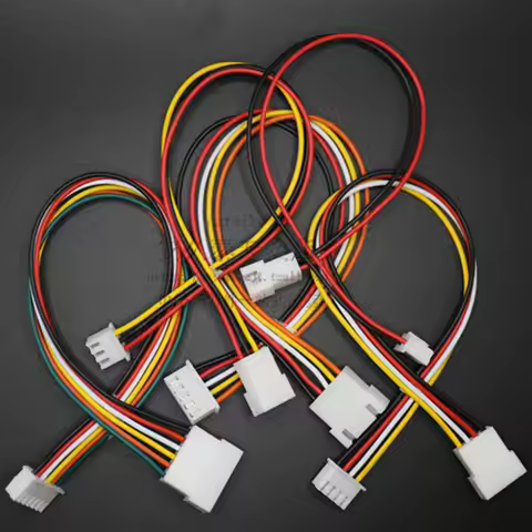 5pcs XH2.54 Extension Line 2/3/4/5/6p XH 2.54mm Male To Female Connector With 10/20/30cm Cable 26AWG