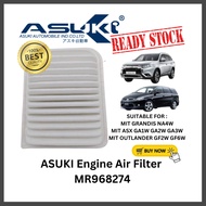 ASUKI Engine Air Filter Mitsubishi Grandis NA4W ASX GA1W GA2W GA3W Outlander GF2W GF3W GF4W GF6W GF7