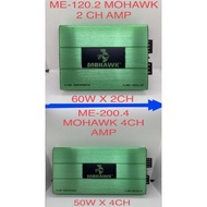 Mohawk 2 / 4 Channel Amplifier