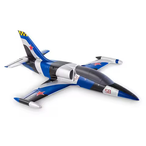 Blue Arrows RC Airplane 50mm L39 L-39 L 39 PNP Fighter High Speed Assembled Model Fixed Wing Aircraf