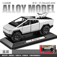 Tesla Pickup Camper Toy Car Model Realistic Alloy Camping RV Display Piece Childrens Mars Vehicle Me
