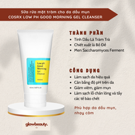 [Hàng có sẵn] Sữa rửa mặt tràm cho da dầu mụn Cosrx Low pH Good Morning Gel Cleanser 150ML [GLOW BEA