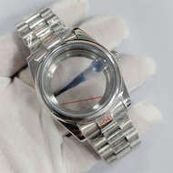 36MM/39MM Watch Case Sapphire Glass + Watch Strap Modified Watch Parts for NH35/NH36/4R/7S Movement