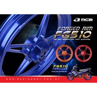 RCB FORGED RIM SPORT RIMS YAMAHA Y15 Y15ZR LC135 5S PRICE PER SET 1.85/2.5-17