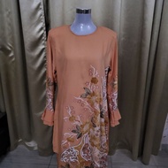 Batik cotton viscose baju kurung moden