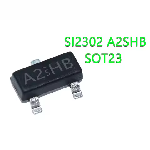 20PCS SI2302DS SOT-23 SI2302 A2SHB SOT23 2.5A/20V SOT SMD MOSFET field effect transistor