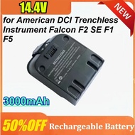14.4V 3000mAh for American DCI Trenchless Instrument Falcon F2 SE F1 F5 Host Receiver Remote Recharg