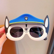 Rabbit Police Officer Sunglasses Straw's Glasse Rabbit Police Officer Sunglasses Children's Glasses 