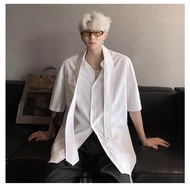 Men's loose-fitting loose-fitting shirt and tie