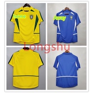 2002 Retro jersey Brazil away retro soccer jersey shirt S-XXL