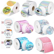 Thermal Label Stickers For Phomemo 241BT/D520/344WF Printer,Compatible With Other Brand Thermal Prin