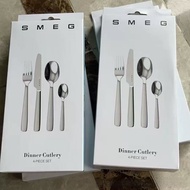 SMEG Table Knife SMEG Western Tableware Four-Piece Set Knife Spoon Fork Set Stainless Steel Knife Fo