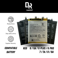 Dr Gadget< Ready Stock >BATTERY RED 6 / 6A / 6 PLUS / 6 PRO / 7 / 7A / 8 / 8A