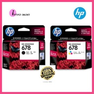 HP 678 Genuine Ink Cartridge ( Single / Combo / TwinPack )