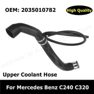For Mercedes Benz C240 C320 Car Accessories Water Tank Radiator Hose 2035010782 Upper Coolant Hose A2035010782