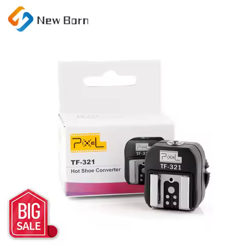 Pixel TF-321 TTL Flash Hot Shoe Hotshoe Adapter Converter For Canon 580EX 550EX 600D 700D 70D 6D 60D