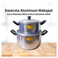Set Kaserola Aluminum Makapal Heavy Duty