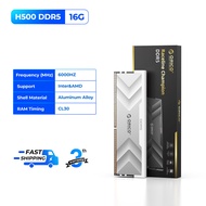 ORICO DDR5 Ram 16GB/32GB 6400MHz 6000Mhz 1.4V hiệu suất cao chơi game Bộ nhớ RAM 1.5mm Nhôm vest (cl