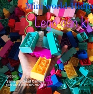 Combo 1kg Lego xếp gạch cân kí ký làm đồ chơi sáng tạo cho bé trai bé gái