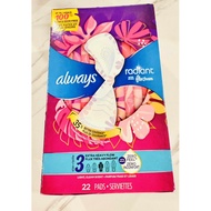 Always Pads Infinity flexfoam/ Pure Cotton / Radiant /