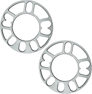 KITUREK 2PCS 8mm Universal Wheel Spacer, Wheel Spacer for 4 Lug and 5 Lug, PCD 100mm to 120mm, Fit f