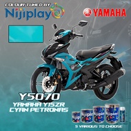 AIKKA Y5070 CYAN PETRONAS ** YAMAHA Y15ZR HIJAU PETRONAS 2K MOTOR PAINT