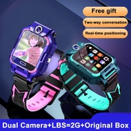 smartwatch นาฬิกาสมาร์ท 2021 Children's Smart Watch Kids Phone Watch Smartwatch For Boys Girls With Sim Card Photo Waterproof IP67 Gift For IOS Android Green