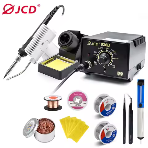JCD 936 Soldering Station 60W Adjustable Temperature Anti-static 110V 220V Welding Station Electroni