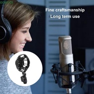 ORIENMY Microphone Shock Mount, Firm Fixation Plastic Shock Mount, Anti Vibration Mic Boom Arm Holde