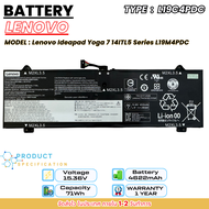 (ส่งฟรี ประกัน 1 ปี) แบตเตอรี่ Lenovo Ideapad Yoga 7 14ITL5 Series L19M4PDC ของแท้