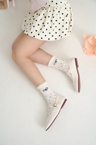 Lisa buckle me แมรี่เจนผ้ากำมะหยี่ สีสันสดใสน่ารักมากก