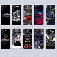 for Xiaomi Poco M4 M5S F2 F3 F4 F5 X4 GT Pro Nissan Skyline GT-R Anti fall phone case