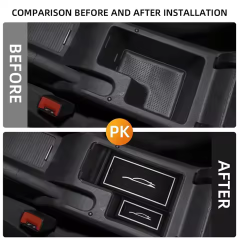 Central Organizer Containers Tray Armrest Storage Box for Volkswagen VW Golf 6 MK6 R20 GTI Sirocco J