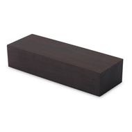 Pinkdayone-SG Black Ebony Wood Lumber Blank 12x4x2.5cm Timber Handle Plate Fine Grain Smooth DIY Mat