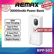 Remax RPP-503 65W 30000mAh Power Bank Outdoor Camping Fast Charging Power Bank Remax Powerbank l Ori