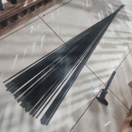 Blank Solid Carbon Fishing Rod 100cm