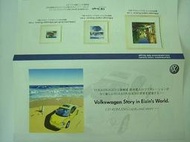 Volkswagen 福斯 vw polo golf deaign 原廠 日版 折疊 精品 型錄 售