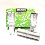MATA TEKIRO Long Socket Bit 17mm Deep Wall Socket 17mm 6 PT Long Shock Wrench Bit Socket Wrench Set