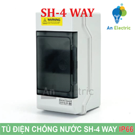 Tủ điện phân phối chống nước SH-4 WAY chuẩn IP66 (SHPN Series) - Waterproof Power Distribution Boxes