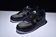 潮品Nike Air Force 1 Lv8 Woven 黑綠 編織 低幫 男款 休閒 運動鞋 718152