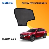 SONIC SHADES Mazda CX-8 CX8 Premium Magnetic Sunshade Window Cover Curtain Sunshades Sun Shade