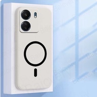 Magnetic Casing for Xiaomi Redmi 13C 4G / POCO C65 Case Soft Silicone Protective Phone Skin Cover