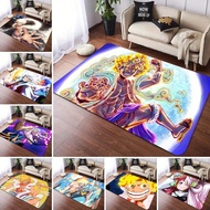 One Piece Luffy Boy Comic Carpet One Piece Bedroom Bedside Sofa Floor Mat Bathroom Door Mat Absorb Water Anti-slip Can Be Customized