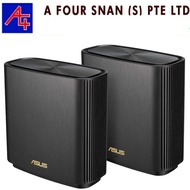 ASUS XT8 2-Pack AX6600 ZEN WiFi AX Tri Band AiMesh Wi-Fi 6 System ( Pack of 2 )