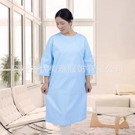 Patient gown Patient gown Long Patient gown Patient gown Cotton Tight Lace-Up Patient gown icu Nursi