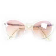 Oliver Peoples Zarene OV5420 漸變鏡片太陽眼鏡，淨CLEAR粉紅色，尺寸 55□19 145mm，附鏡盒，義大利製造，品相極佳。